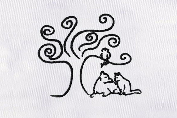 Black White Tree