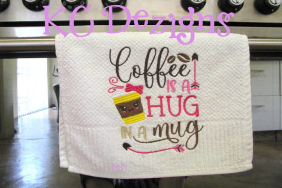Coffee is a Hug in a Mug Design