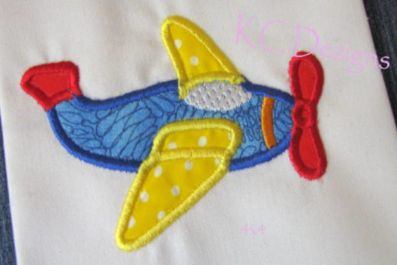 Cute Plane Applique