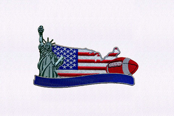 Flag Liberty Football