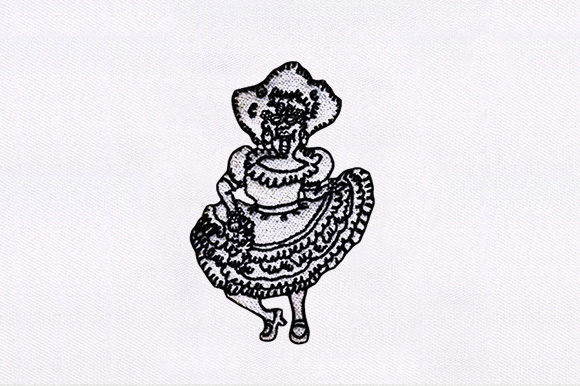 Mexican Lady Embroidery Design Review