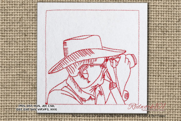 Photographer with Hat