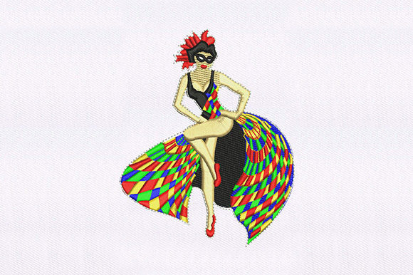 Skirt Flailing Dancer