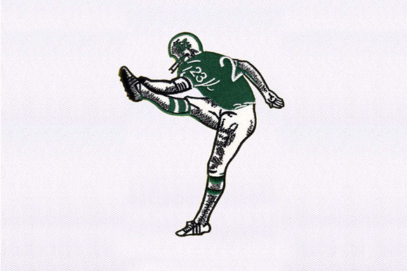Young Football Player Design
